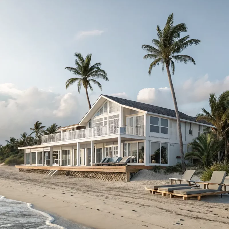 Beachfront Family Home