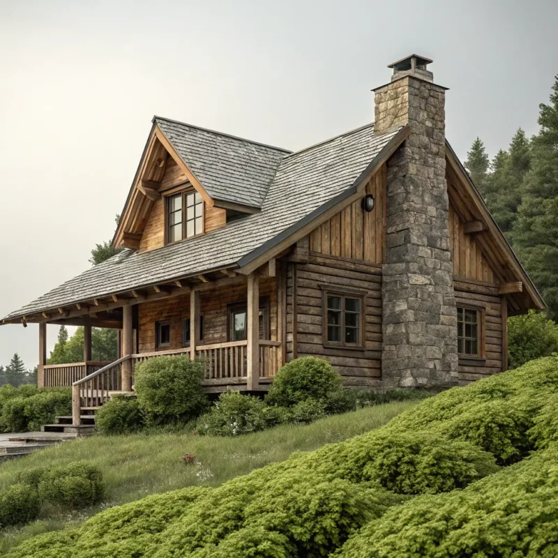 Cozy Winter Cabin